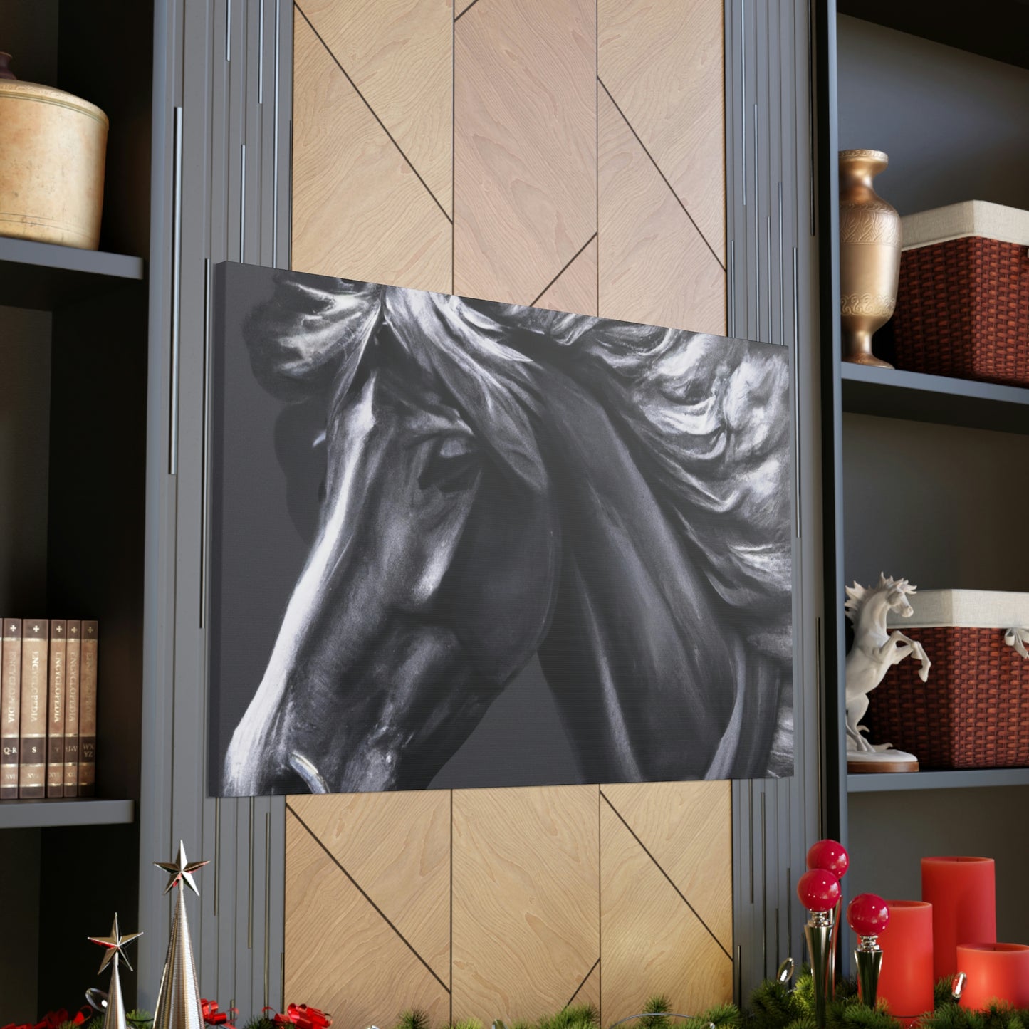 Equine Lattice - Canvas