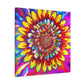 "Vivid Plume" - Canvas
