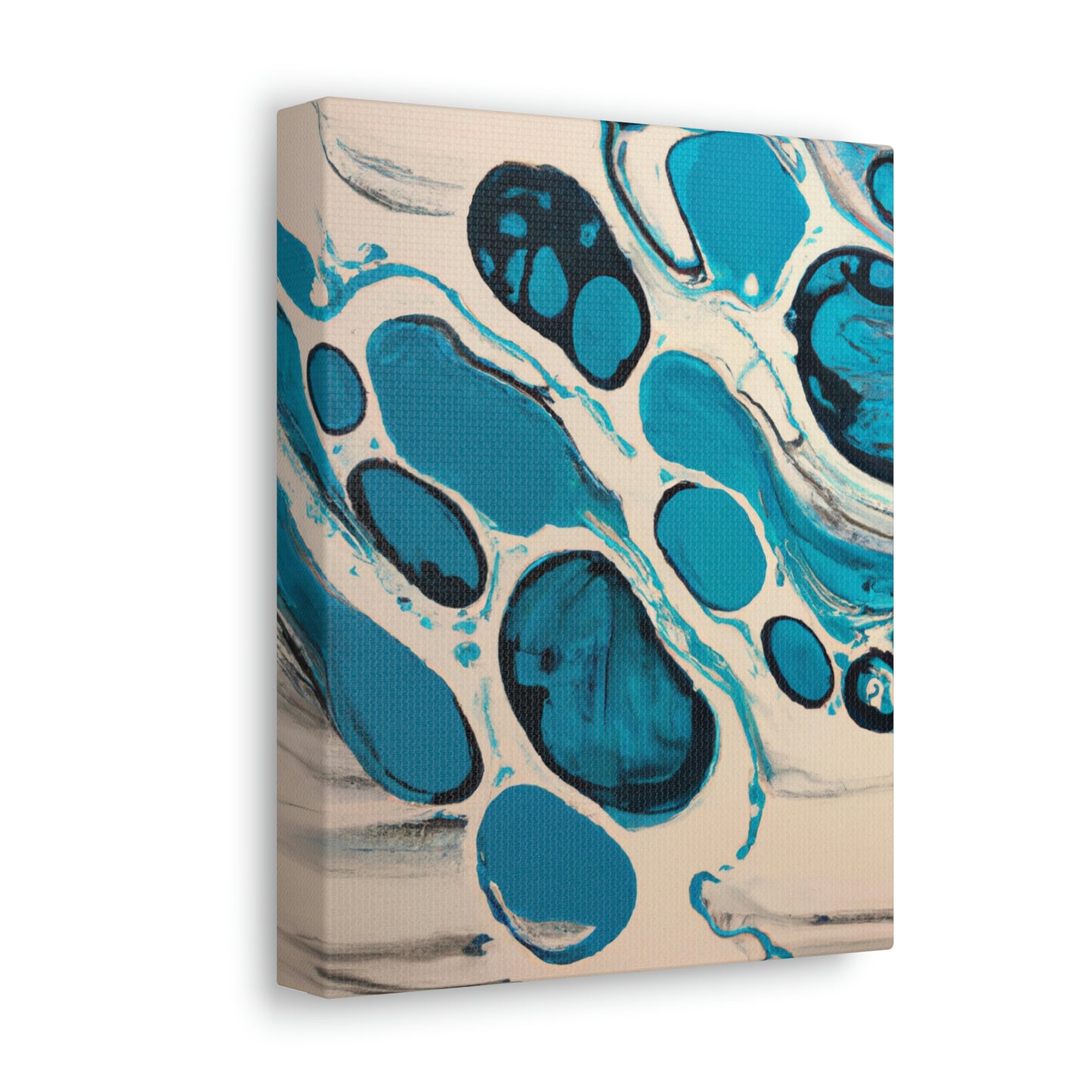 "Aqua Flow" - Canvas