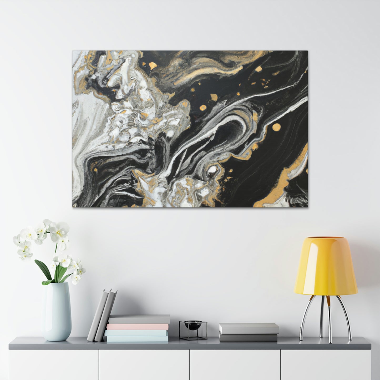 Opulent Oracle Fluid - Canvas