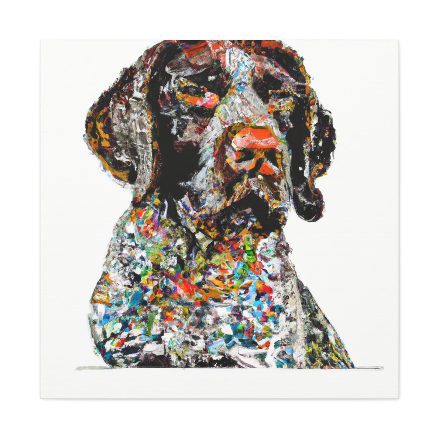 Painted Pointer - Canvas