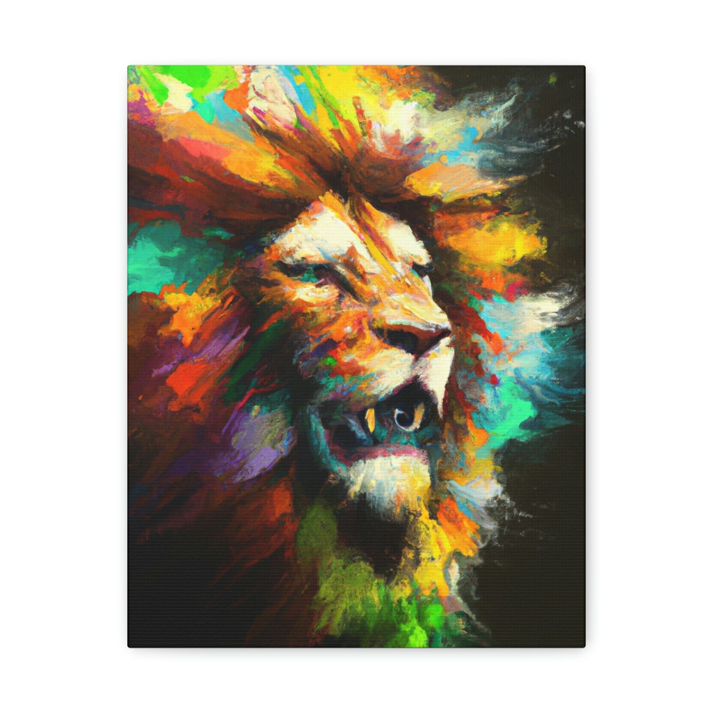 Rainbow Majesty - Canvas