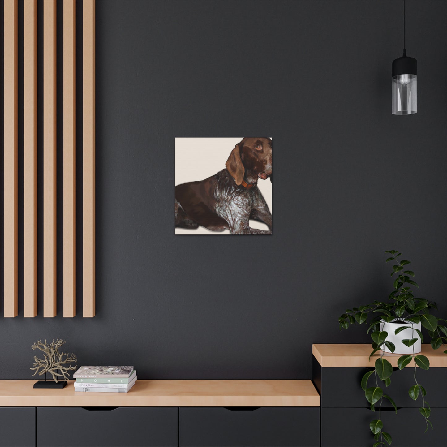 Dog Pointer Splendour - Canvas