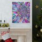 Psychedelic Bloom. - Canvas