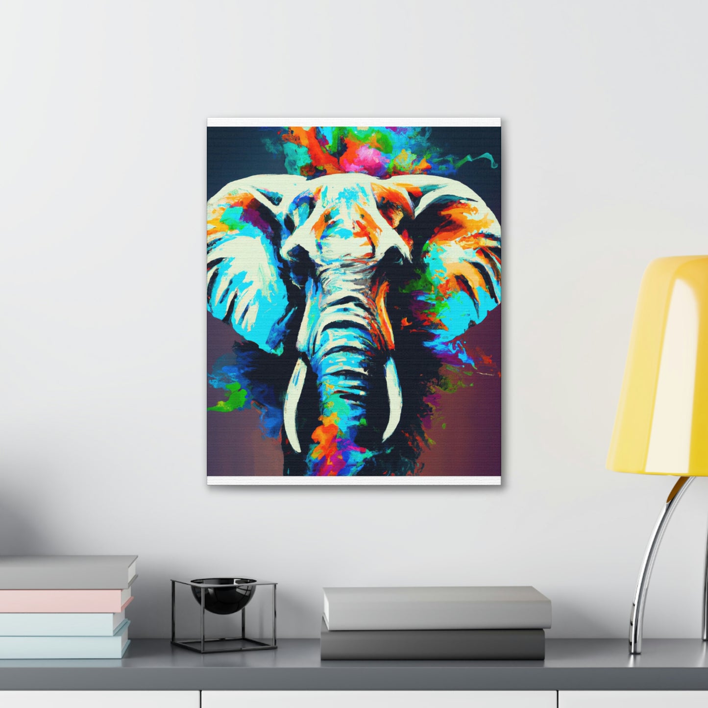 Rainbow Trunk. - Canvas