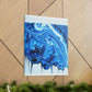 "Blue Majesty" - Canvas