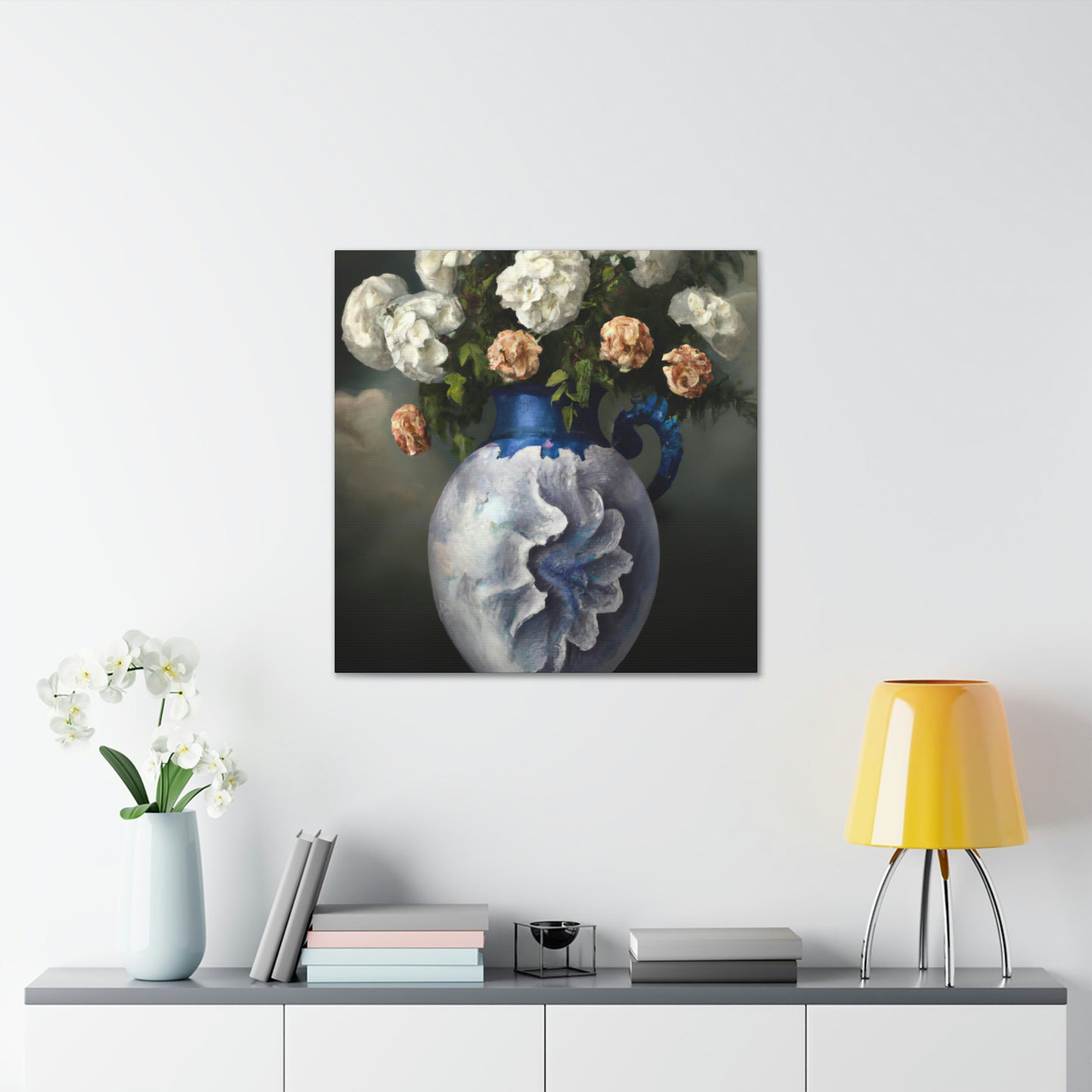 Floral Eternity Bliss - Canvas