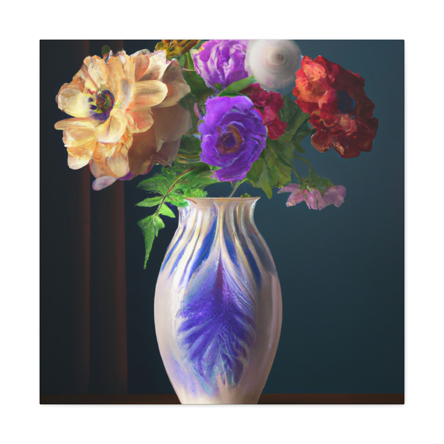 Blooming Vibrance. - Canvas