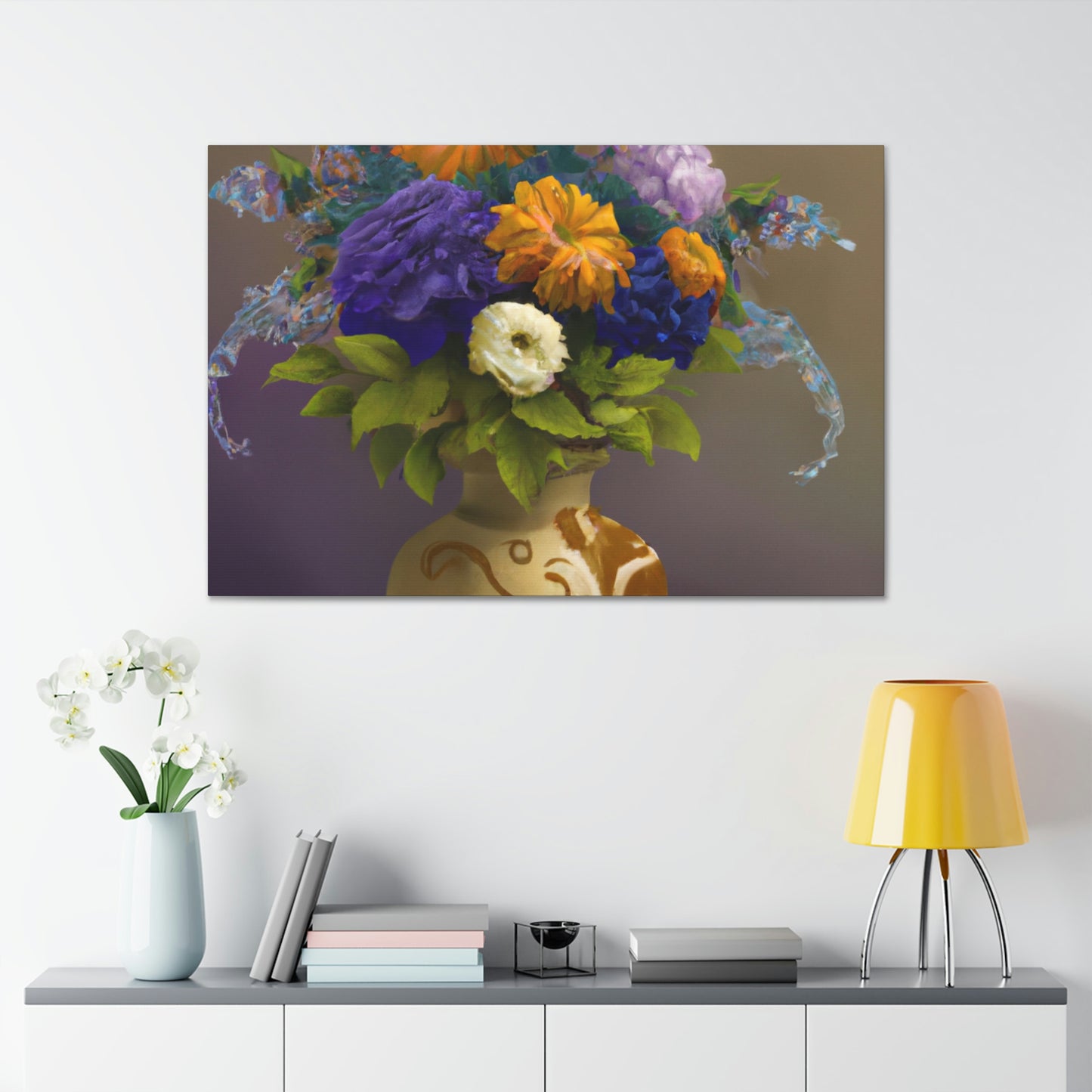 Floral Bliss Life. - Canvas