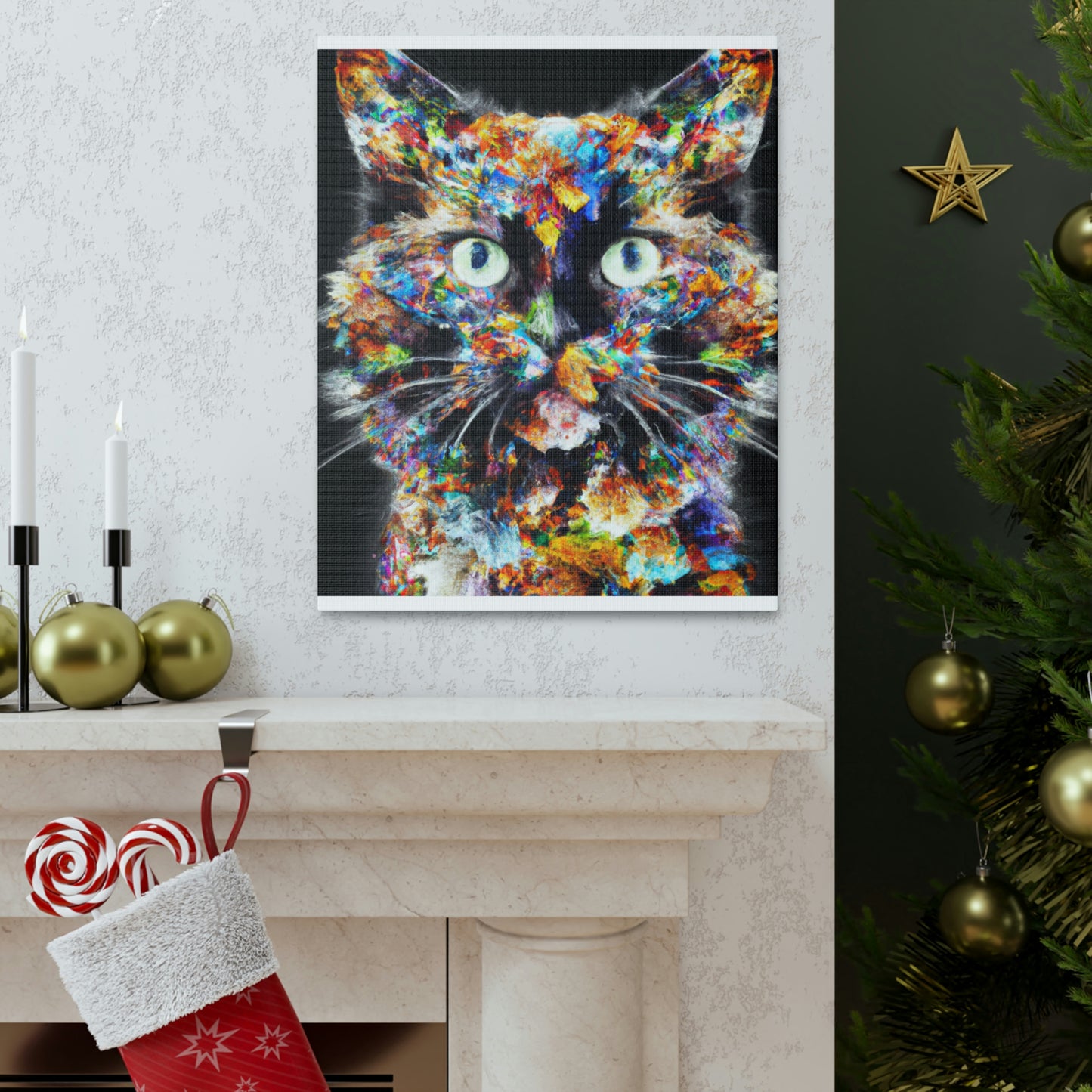 Cata blooms. - Canvas