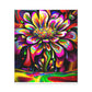 Groovy Bloom. - Canvas