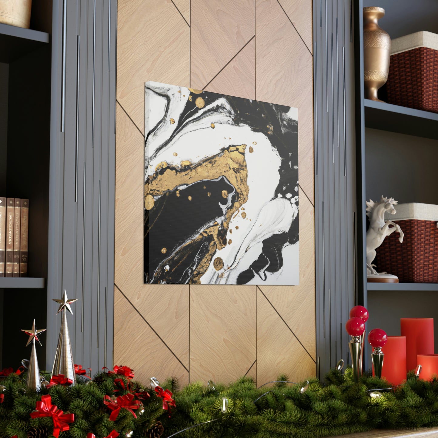 Opulent Splatter Luxe - Canvas