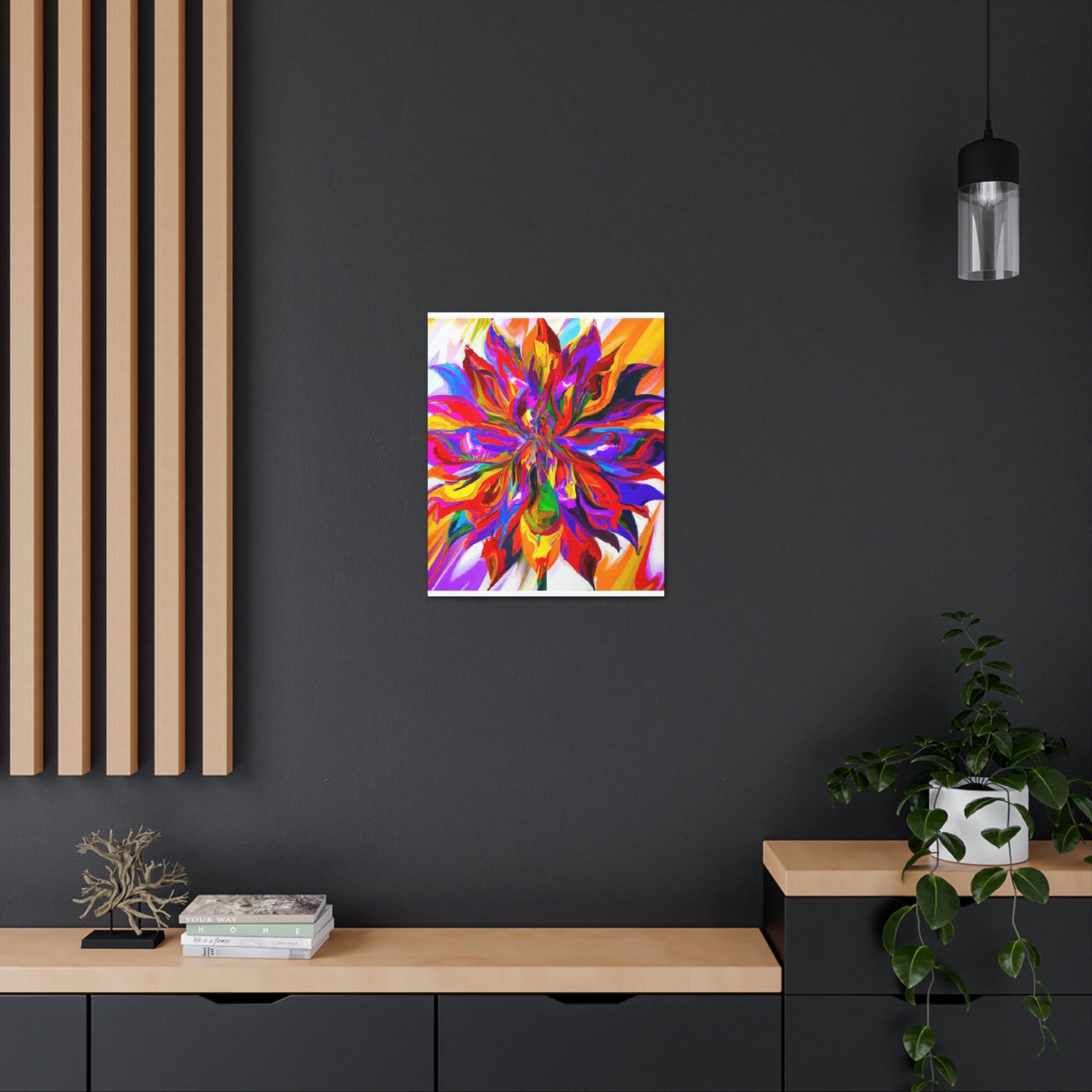 Vibrant Blooms - Canvas