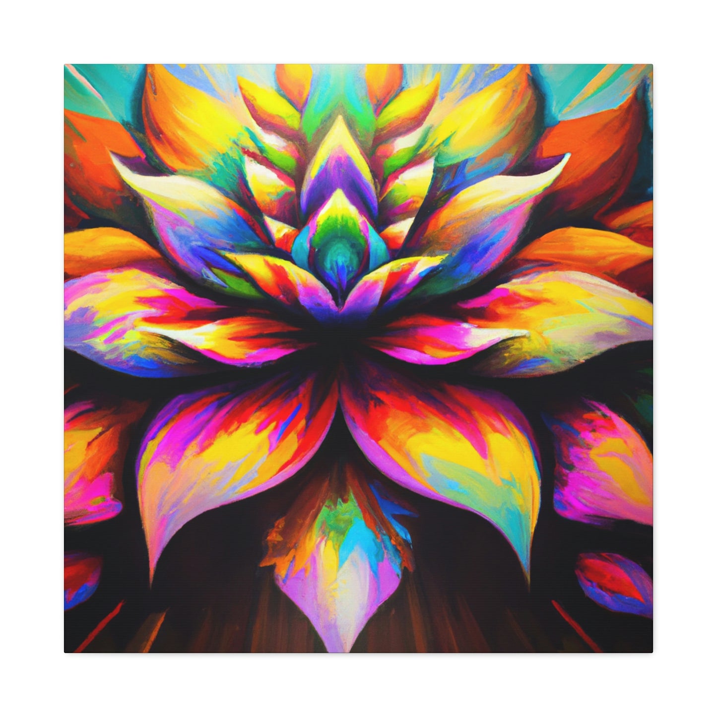 "Vivid Blooms" - Canvas