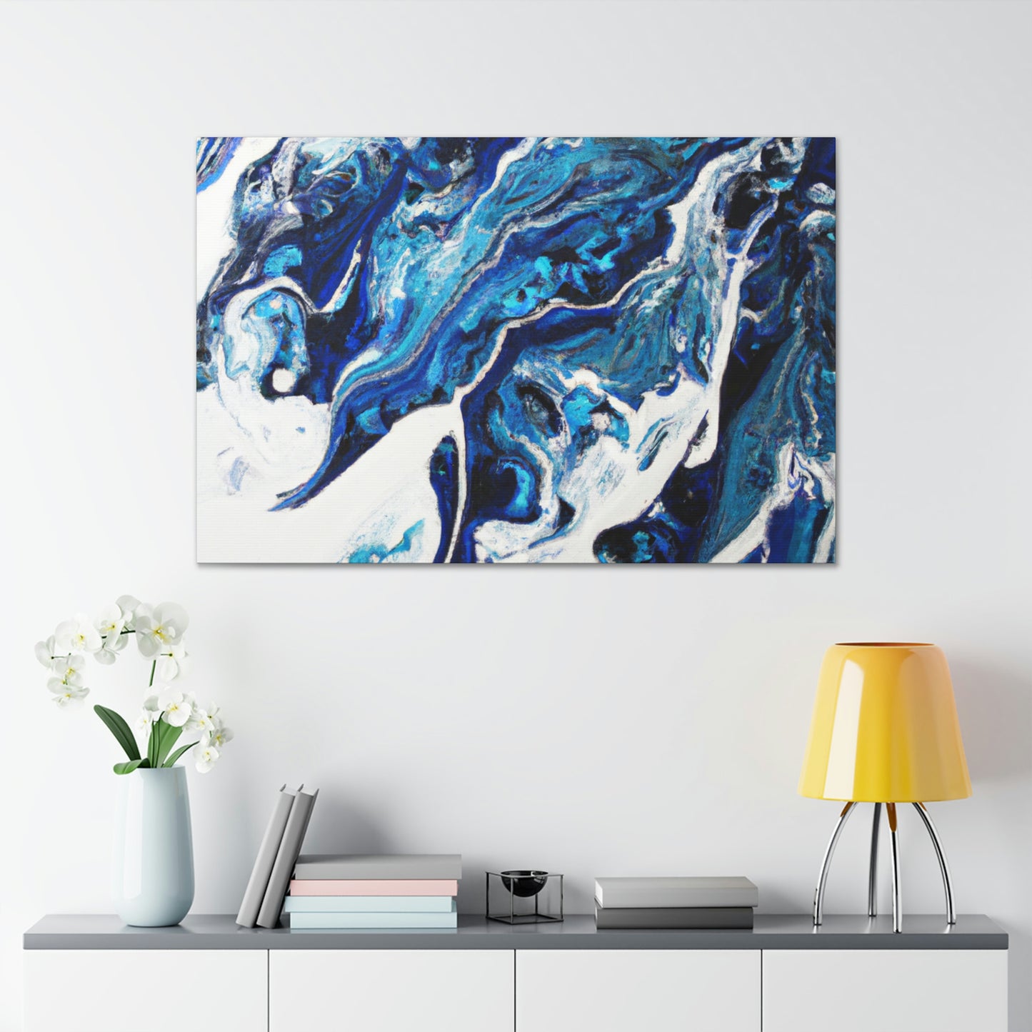 Blue Mist. - Canvas