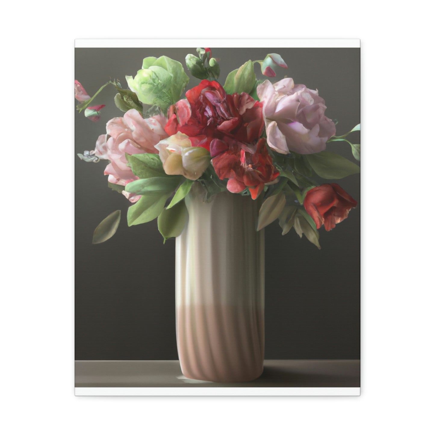 Blossoming Petals Captured - Canvas