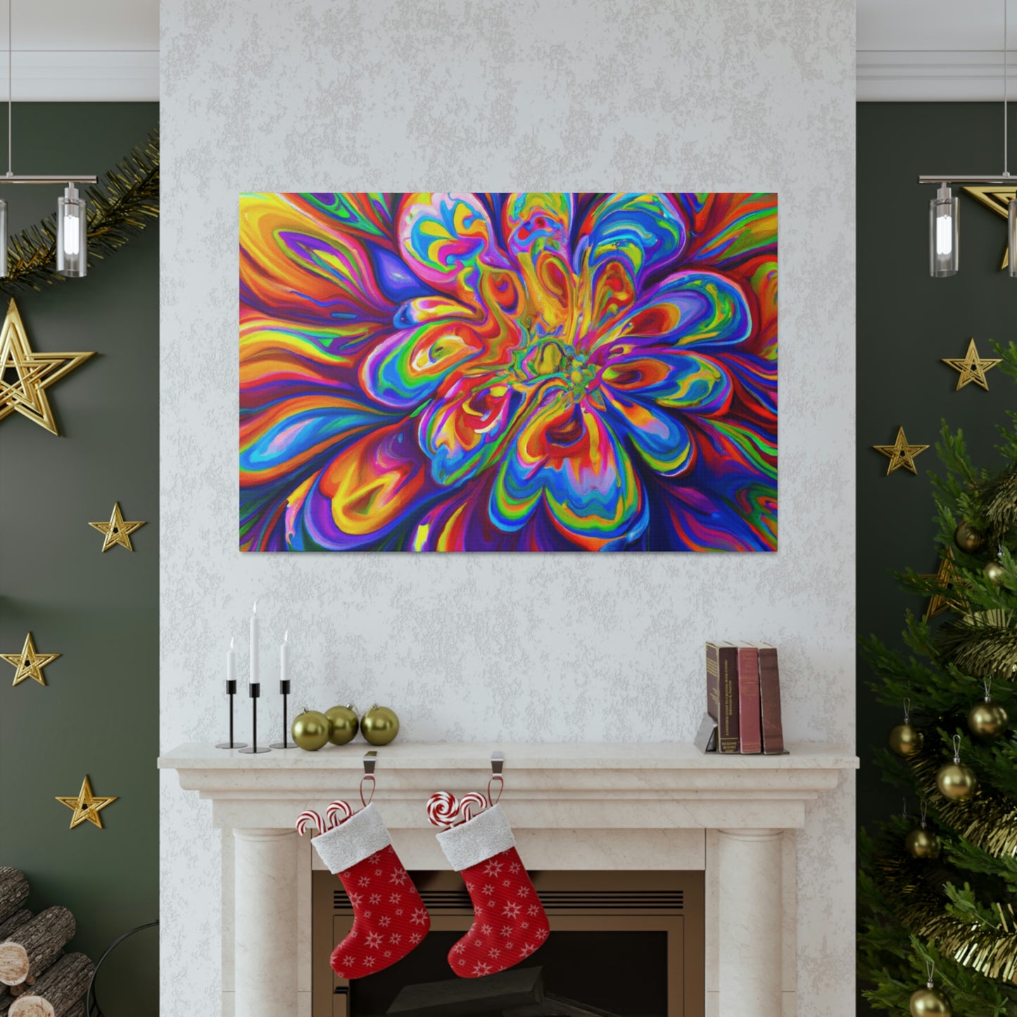 Blissful Blooms - Canvas