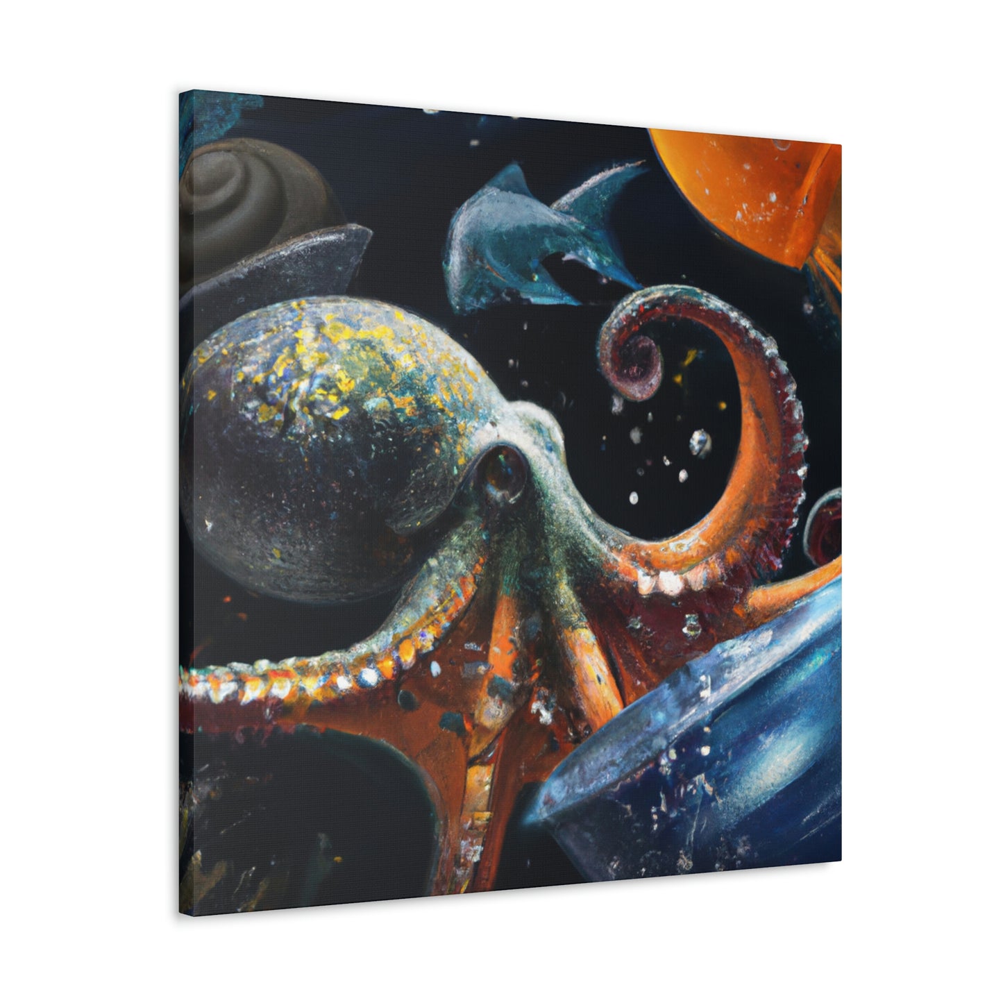 Oceanic Coral Scene - Canvas
