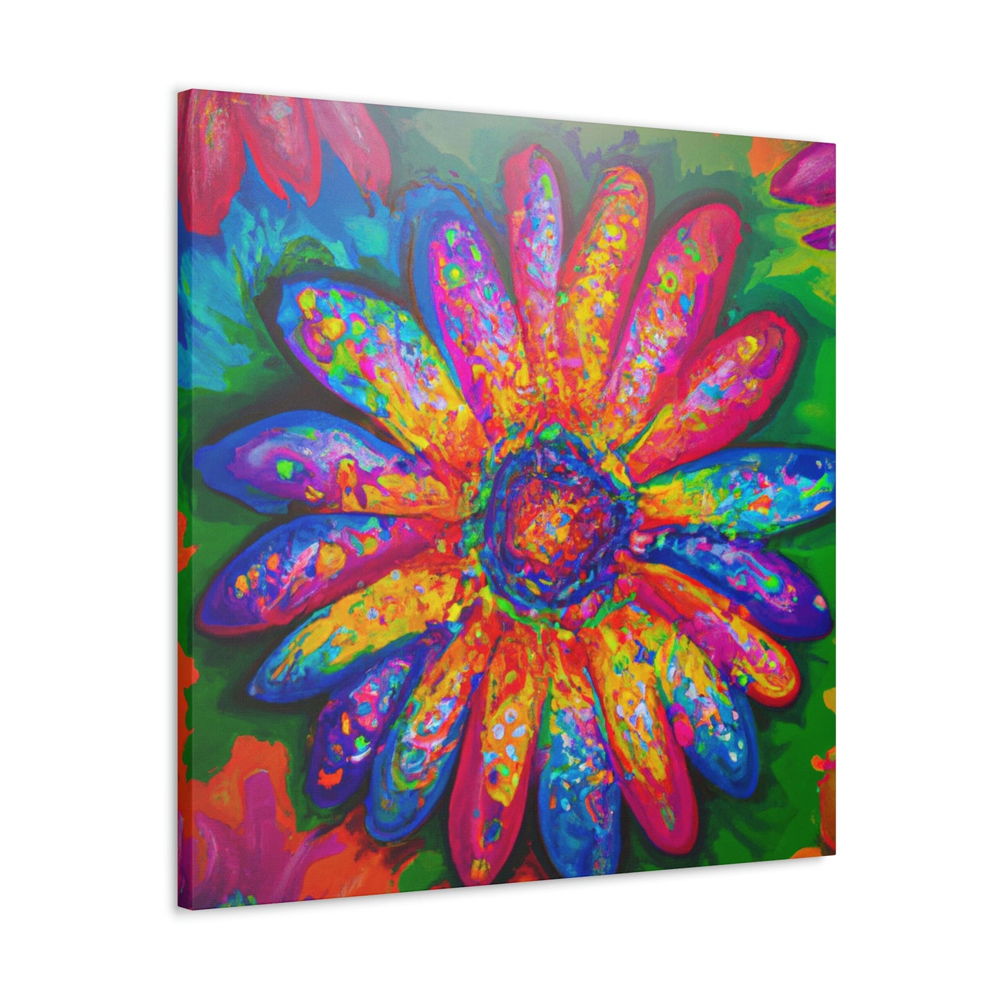 Vivid Blooms. - Canvas