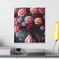 "Flower Vase Bliss." - Canvas