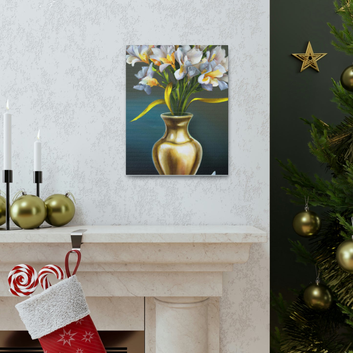 Blooming Artistry. - Canvas