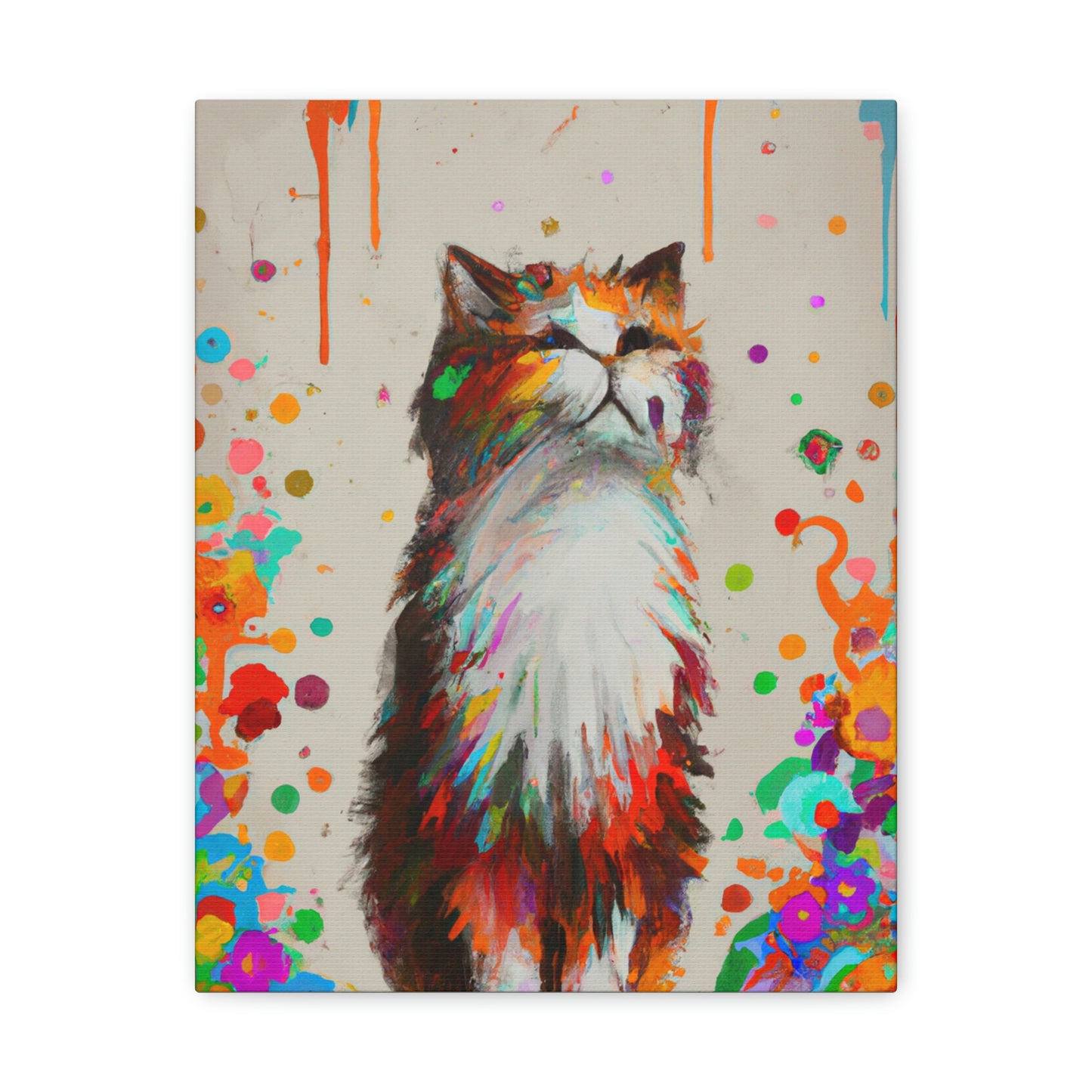 Mew Blooms - Canvas