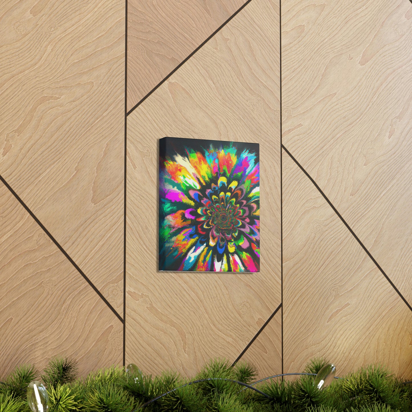 Vivid Flora. - Canvas