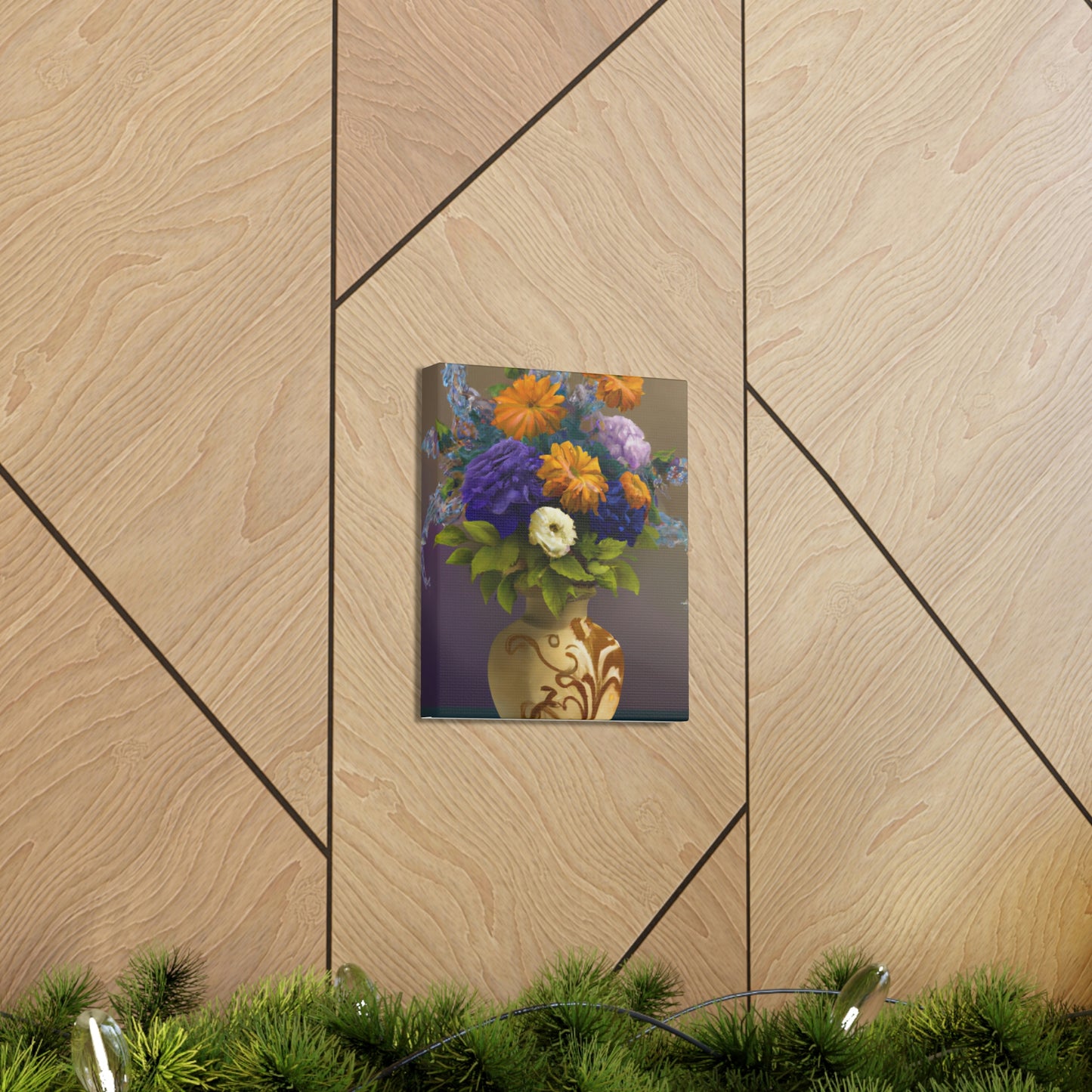 Floral Bliss Life. - Canvas