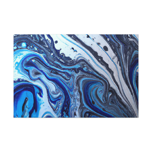 Blue Hope. - Canvas