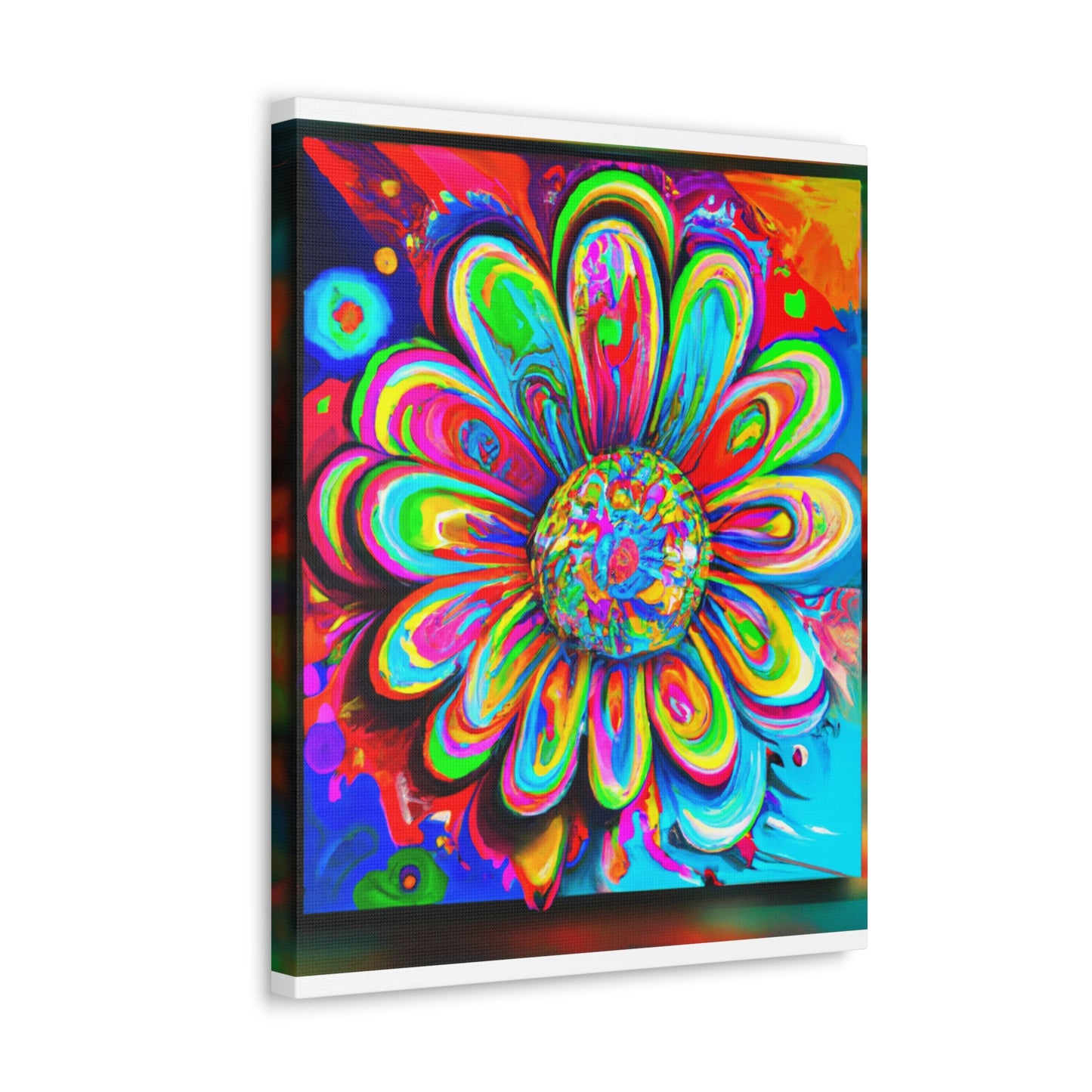 Vivid Bloom. - Canvas