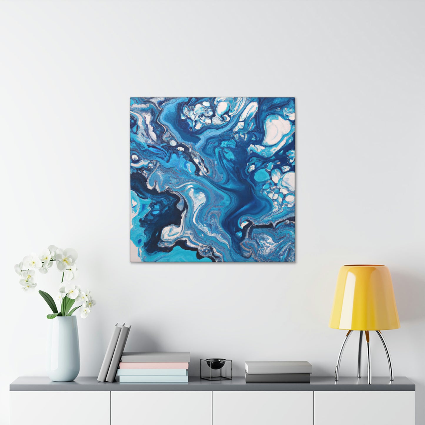 Blue Elegance - Canvas