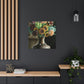 "Delicate Blossoms Vase." - Canvas