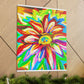 Vivid Floral Vibe. - Canvas