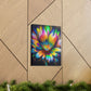 "Psychedelic Bloom" - Canvas