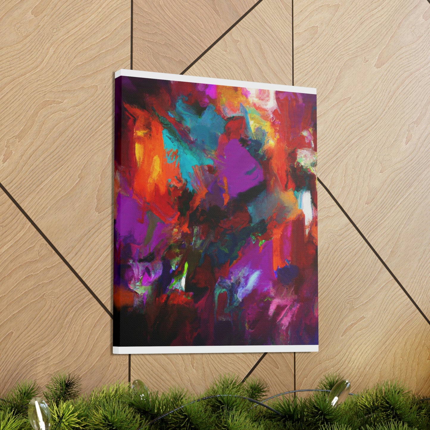 "Color Cascade" - Canvas