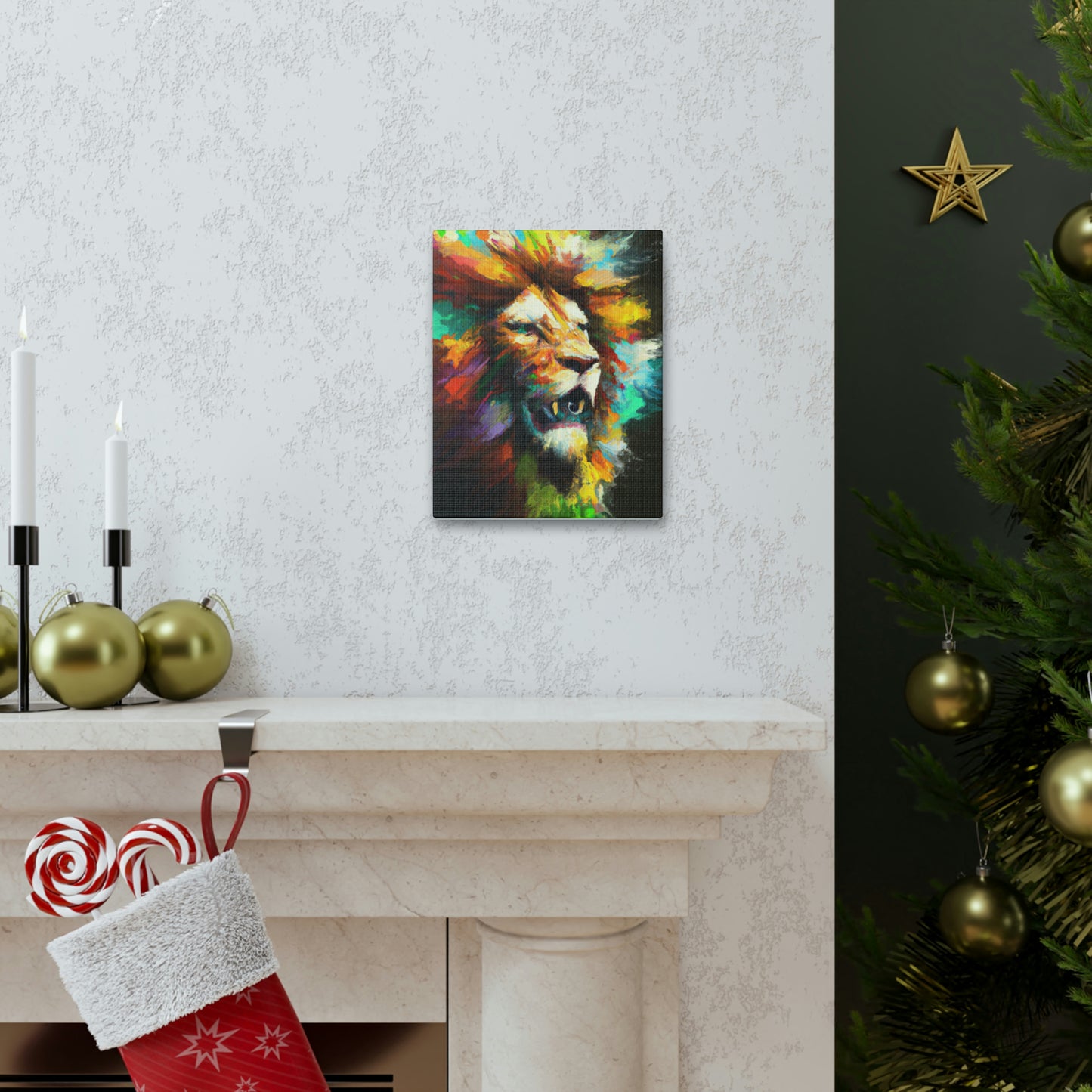 Rainbow Majesty - Canvas