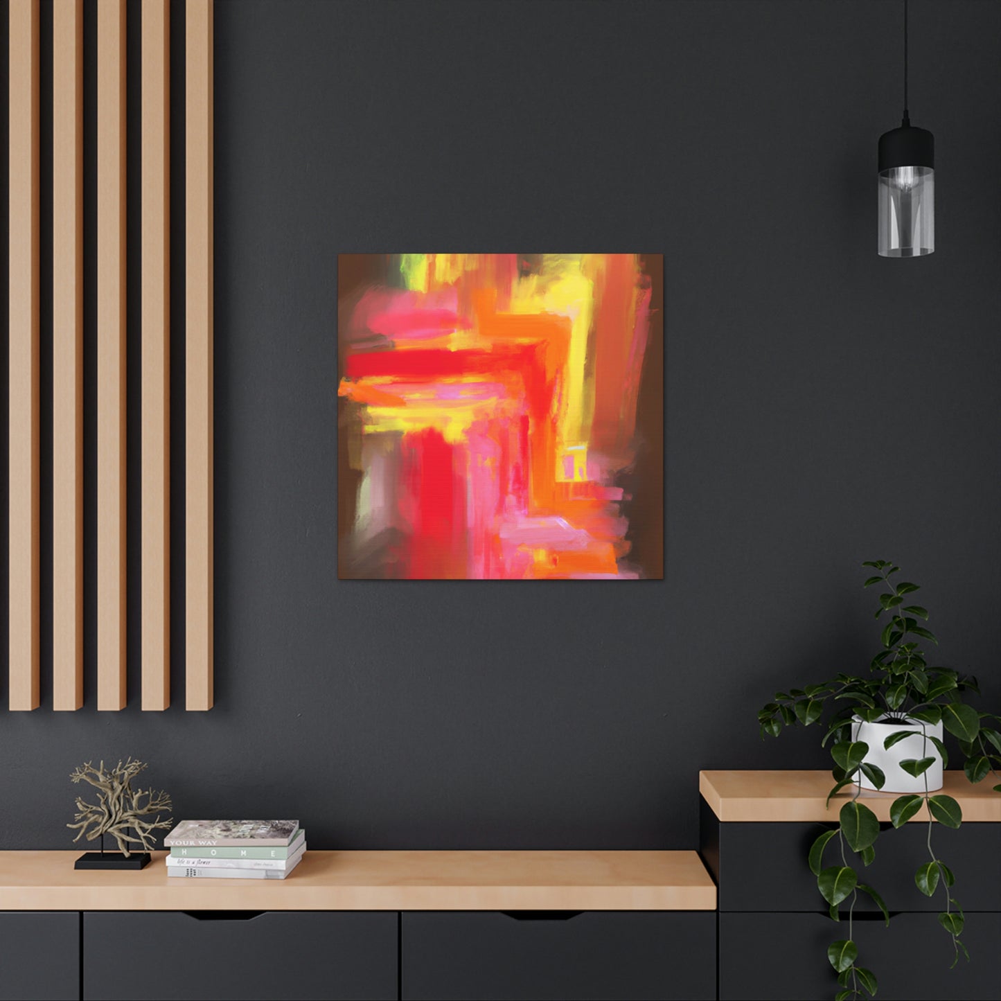 Vivid Cosmos. - Canvas
