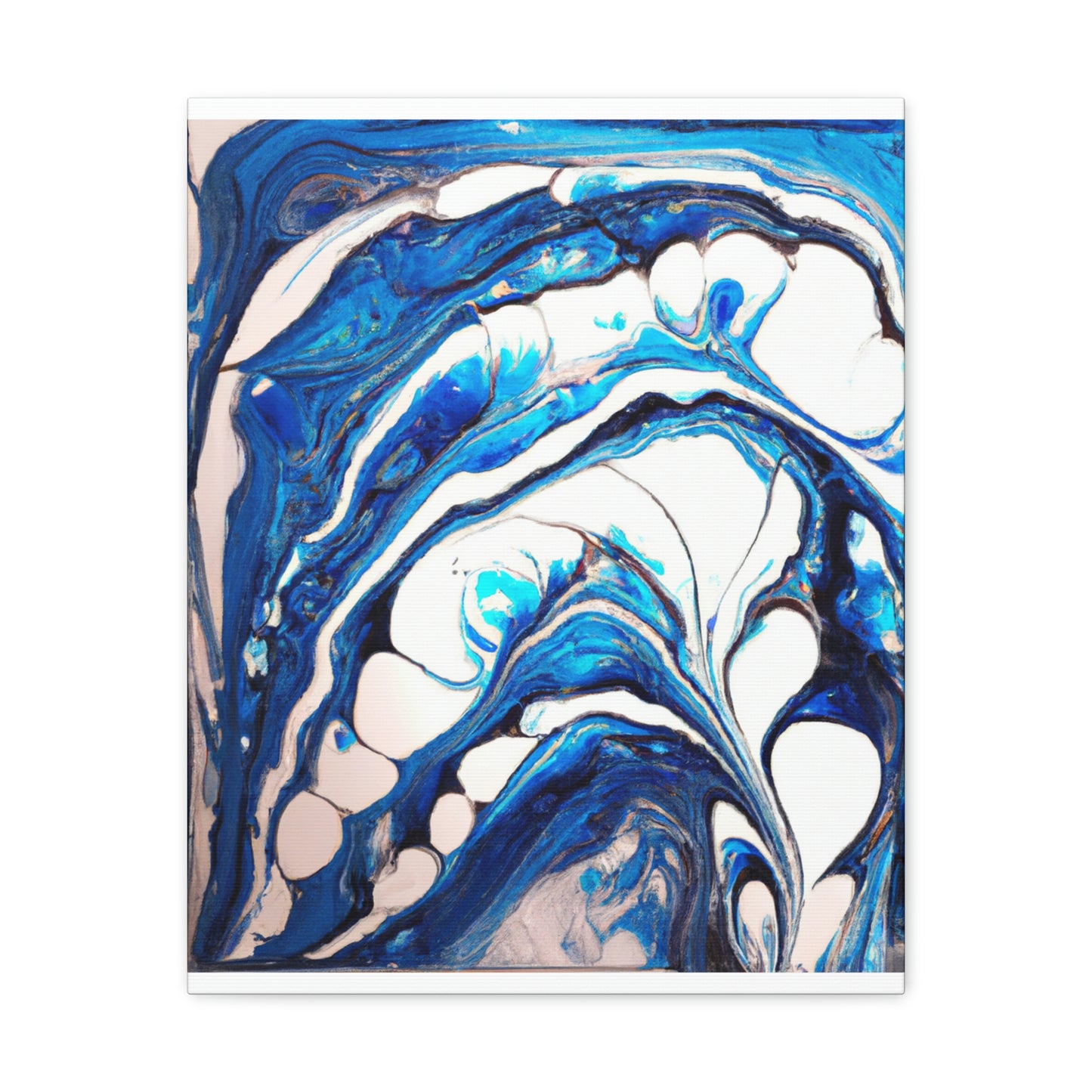 Aqua Splendor. - Canvas